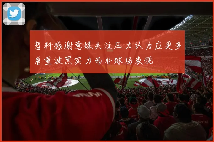 哲科感谢意媒关注压力认为应更多看重波黑实力而非球场表现